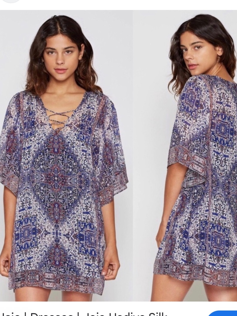 JOIE 100% SILK Boho “Hadiya” Dress